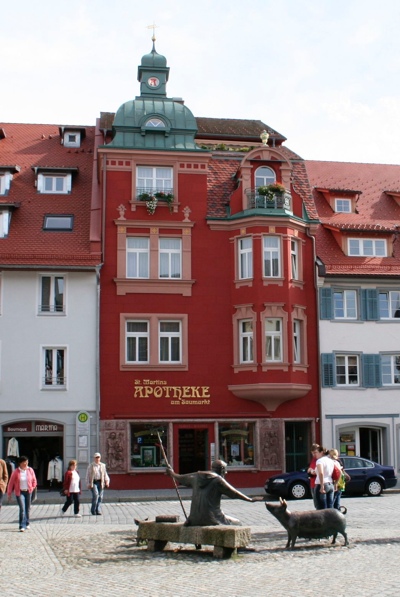 St. Martins Apotheke in Wangen im Allgäu, Bild