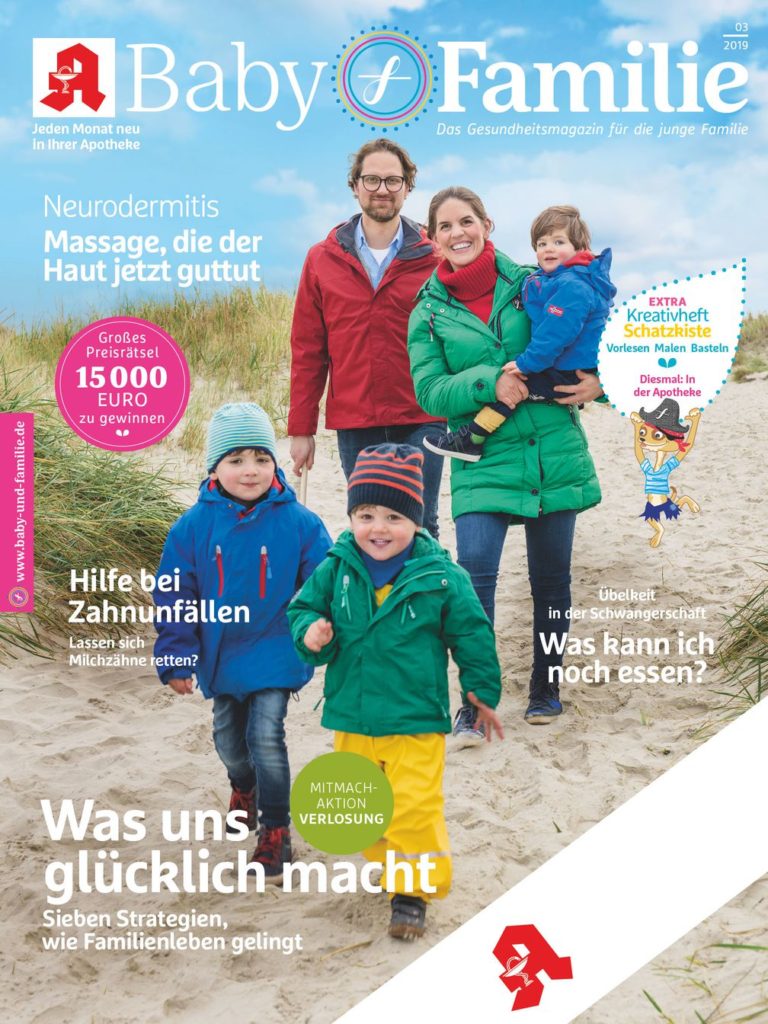 Baby & Familie Apotheken Zeitschrift Cover